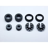 SQUARE TRFダンパー用アルミパーツセット(ブラック) タミヤ汎用 TGE-112BK
