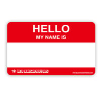 HELLO MY NAMEステッカー3枚セット