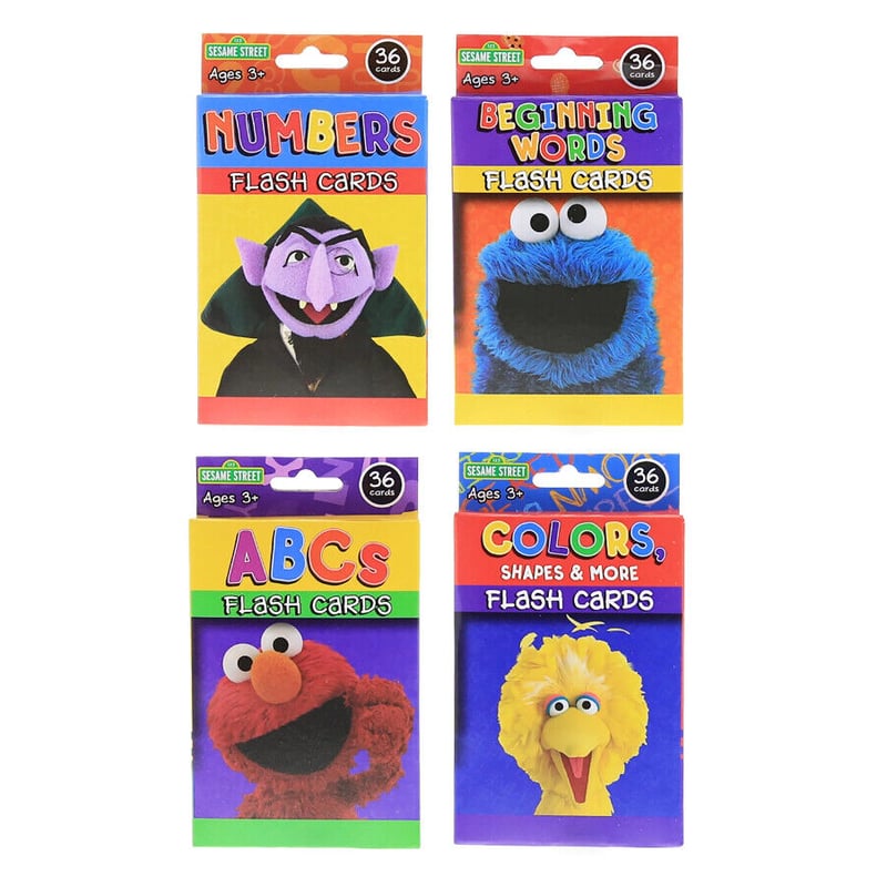 セサミストリート フラッシュカード 36枚 知育玩具 アメリカン雑貨