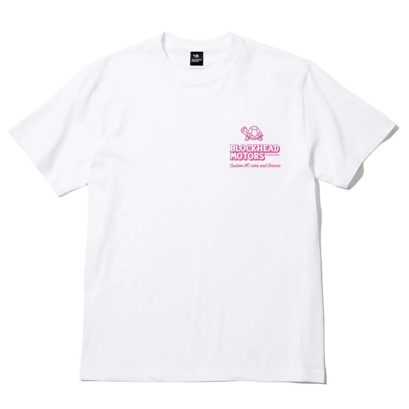 BLOCKHEAD MOTORSスタンダードTシャツ／ピンク | BLOCKHEAD MOTORS
