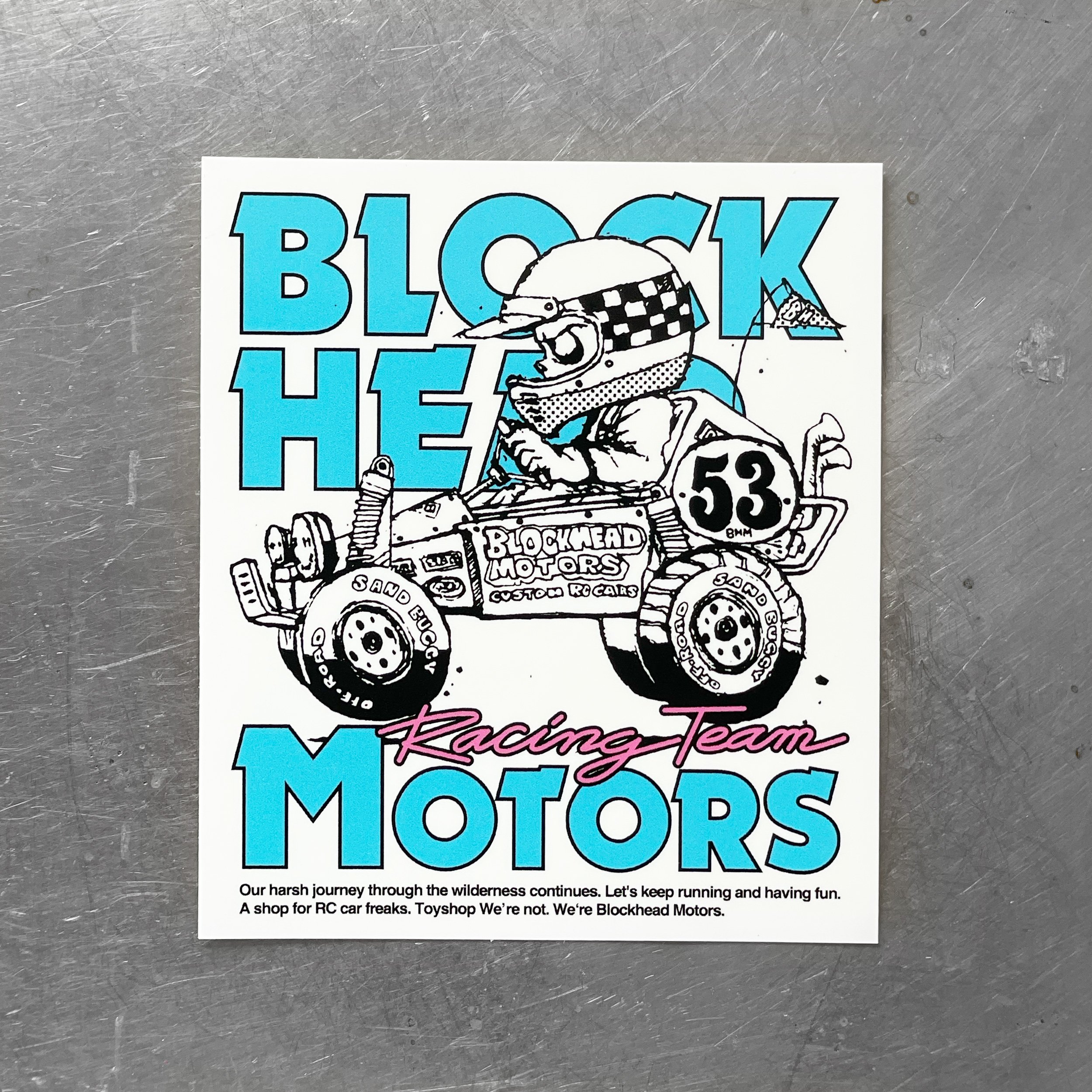 Comical Buggy ステッカー | BLOCKHEAD MOTORS