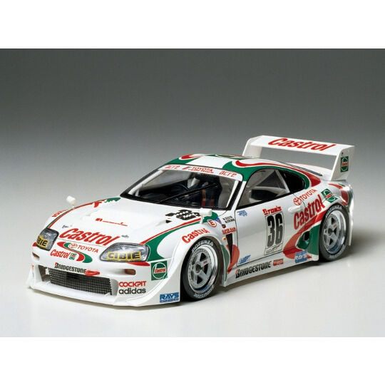 Q*様 TAMIYA1/10カストロール・トヨタ・トムススープラGTスペアボディ 電飾付き カストロール トムススープラ スペアボディ タミヤ 1