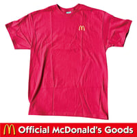 MC T-shirt LOGO-RED Tシャツ マクドナルド アメリカン雑貨【L】