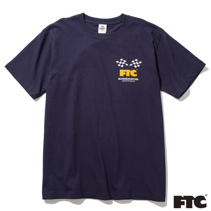 FTC x BLOCKHEAD MOTORS T-SHIRT NAVY | BLOCKHEAD...