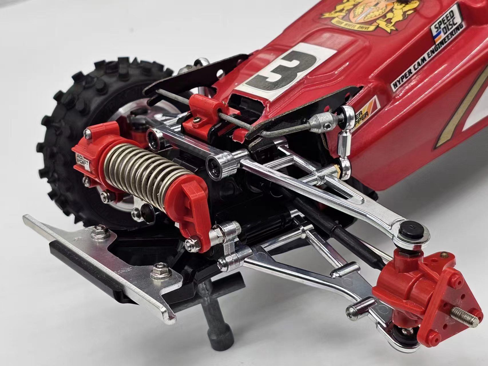 RC Channel TC68800 ホットショットシリーズ フロントサスアーム