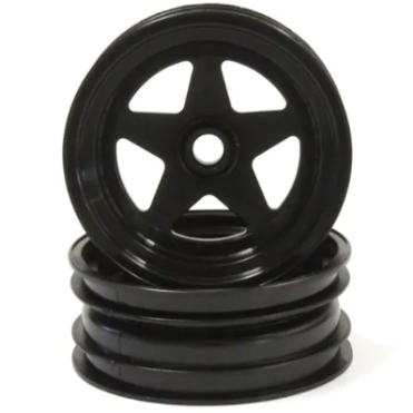 KYOSHO 2.2インチ用フロントホイール(2入/ブラック/スコーピオン