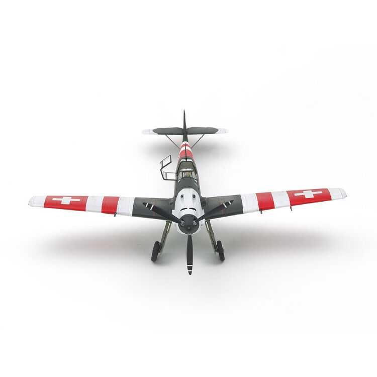 タミヤ 1/48 メッサーシュミット Bf109 E-3 スイス空軍 | BLOCKHEAD