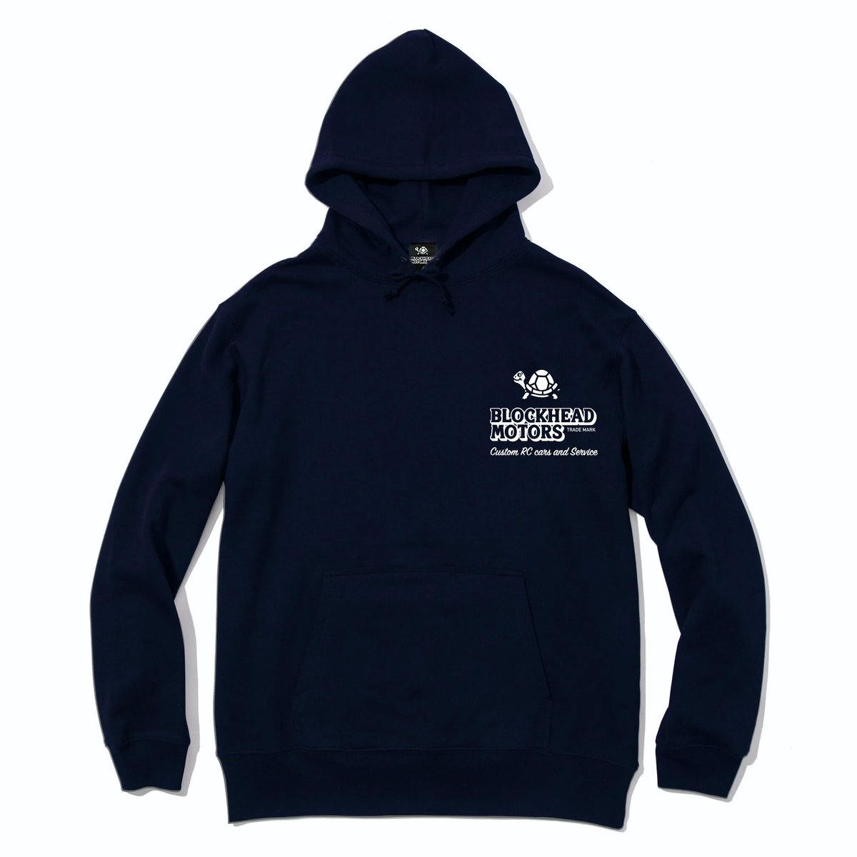 スタンダードパーカー／ネイビー | BLOCKHEAD MOTORS