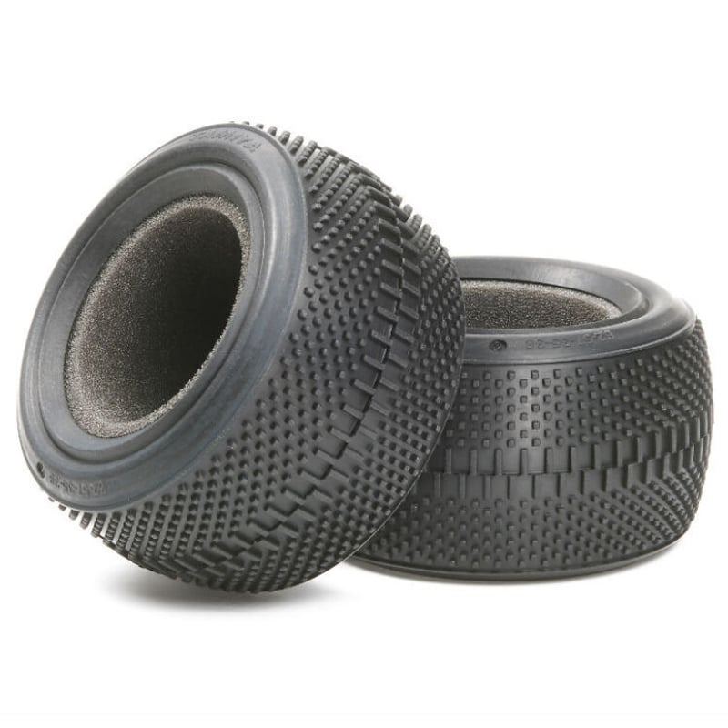 タミヤ OP.1186 後輪 デュアルブロックタイヤ K （62／35） | BLOCKHEA