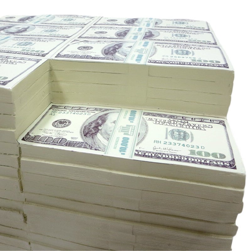 三百万ドルの椅子 300万ドルのイス イースね USドル紙幣 3億円チェアーの通販