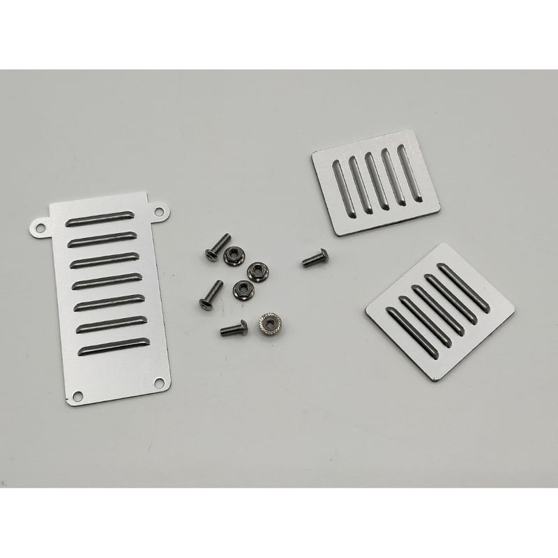 RC Channel MA58441 バギーチャンプ アルミトリムプレート(3個入 RC Channel MA58441 バギーチャンプ アルミトリムプレート(3個入