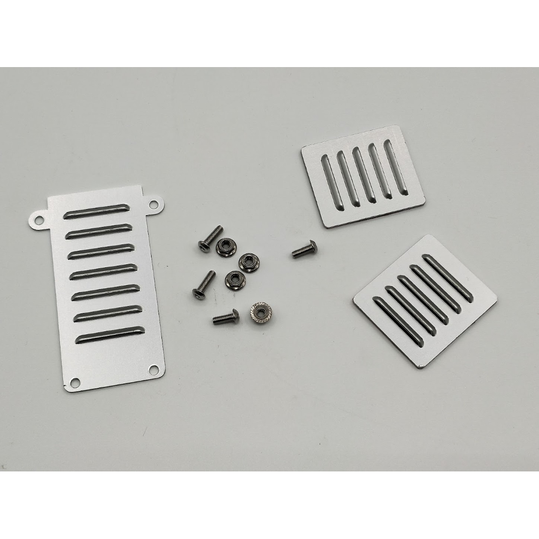 RC Channel MA58441 バギーチャンプ アルミトリムプレート(3個入 RC Channel MA58441 バギーチャンプ アルミトリムプレート(3個入