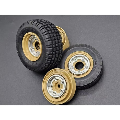 RC Channel WB57074 バギーチャンプ VWオールドスタイルアルミホイールカバー