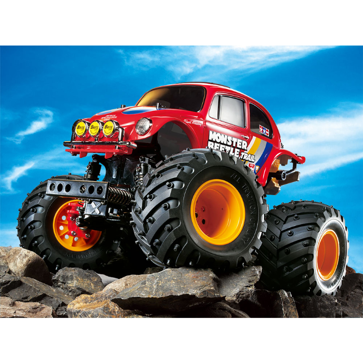 タミヤ モンスタービートルトレイル　未組立品 タミヤ 1/14RC モンスタービートル トレイル (GF-01TRシャーシ