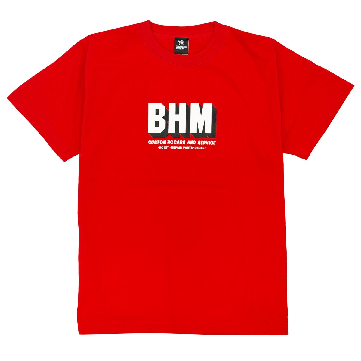 BHMワークスTシャツ／レッド | BLOCKHEAD MOTORS