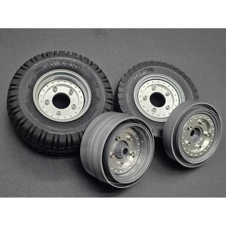 RC Channel WB57073 バギーチャンプ ビードロックアルミホイールカバー