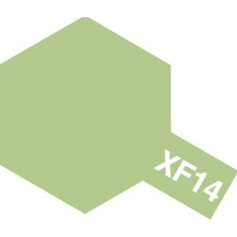 タミヤ アクリルミニ XF-14 明灰緑色 | BLOCKHEAD MOTORS