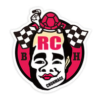 TEAM CHONMAGE x BLOCKHEAD MOTORS コラボステッカー