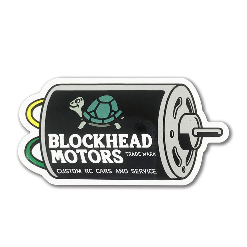 モーターステッカー | BLOCKHEAD MOTORS