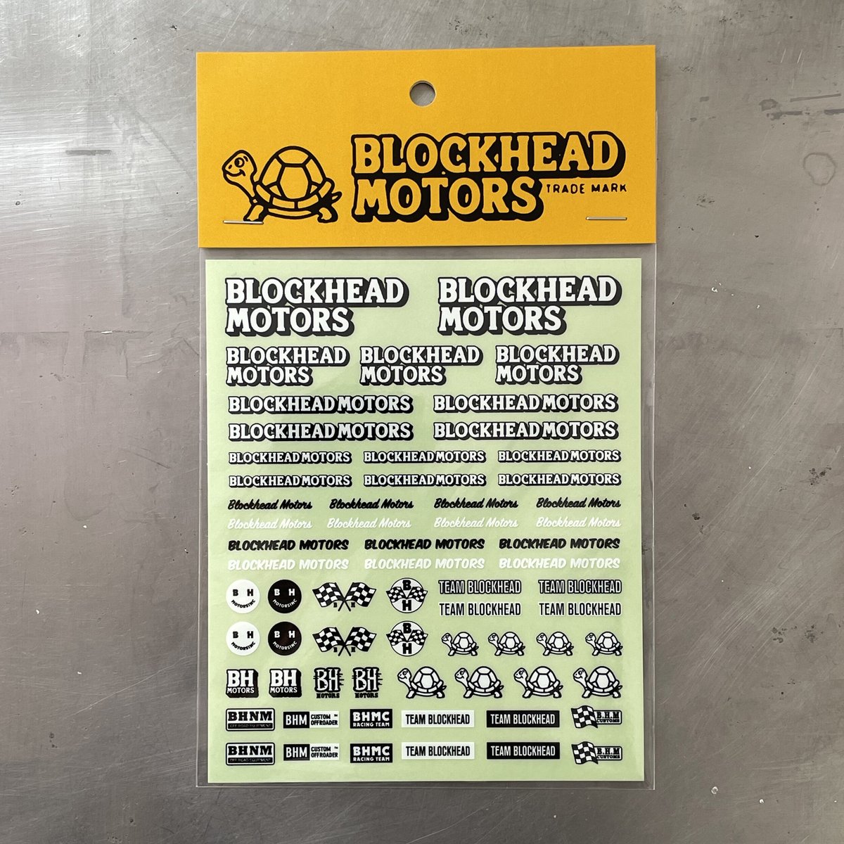 BLOCKHEAD MOTORS 1/32デカール | BLOCKHEAD MOTORS