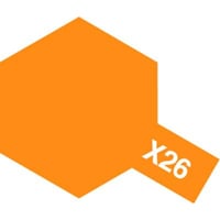 タミヤ アクリルミニ X-26 クリヤーオレンジ