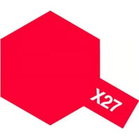 タミヤ アクリルミニ X-27 クリヤーレッド