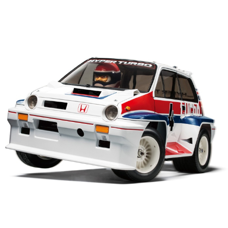 タミヤ 1/10RC Honda シティターボ （WR-02Cシャーシ）組み立てキット