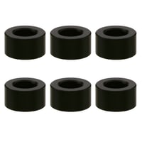 SQUARE M3アルミカラー φ5.5×3×3.0t (ブラック)6個入