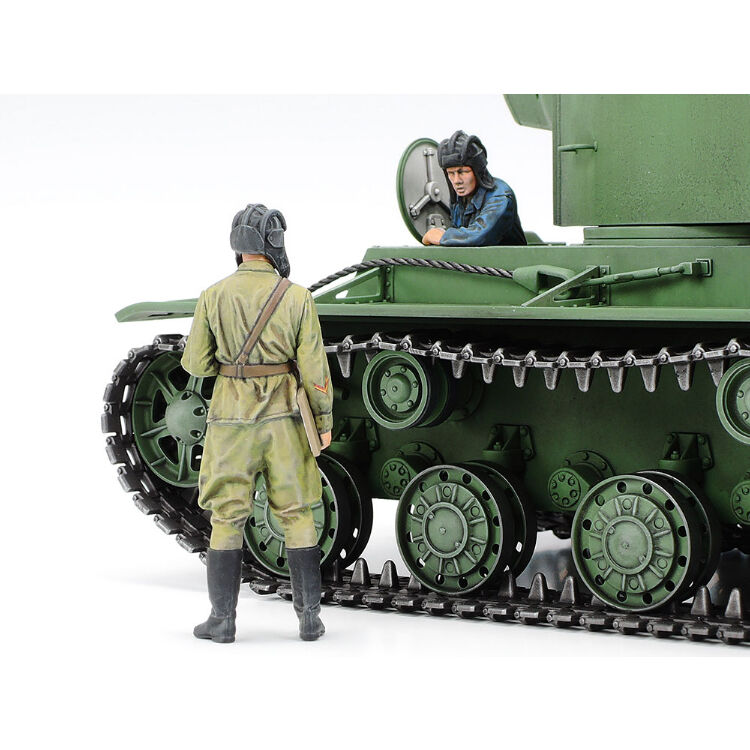 タミヤ 1/35 ソビエト重戦車 KV-2 | BLOCKHEAD MOTORS