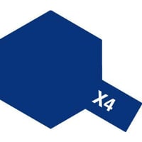 タミヤ アクリルミニ X-4 ブルー