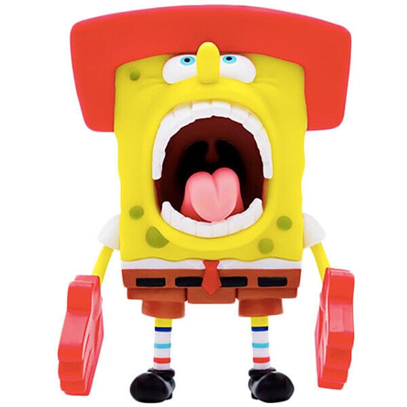 SUPER 7 REACTION FIGURE SPONGEBOB SQUAREPANTS