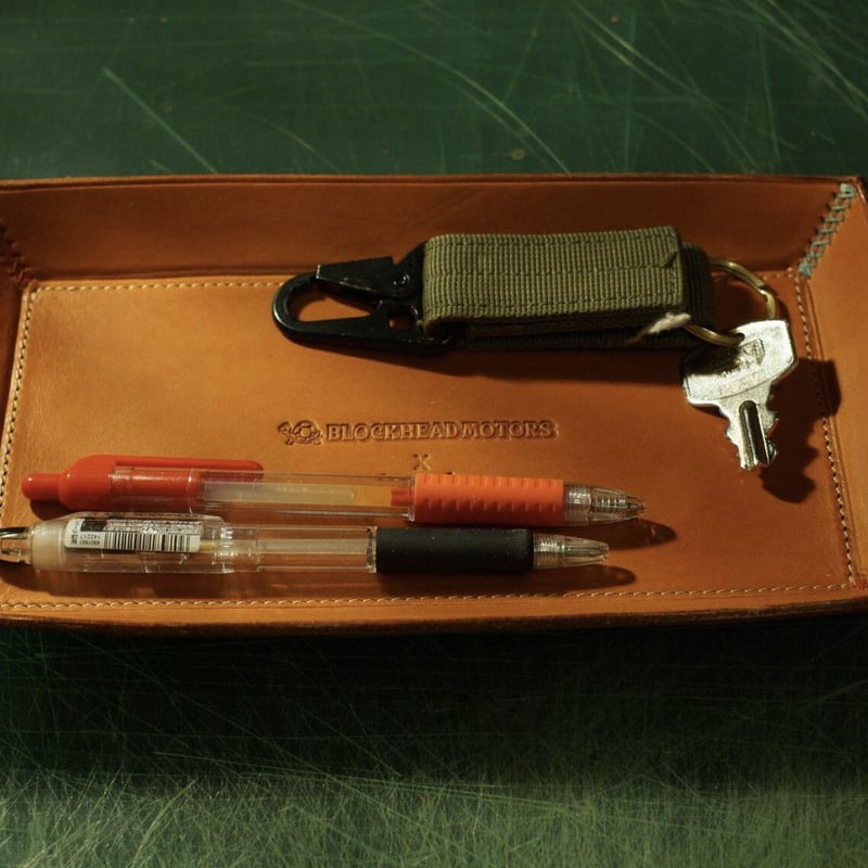 HABIT leather x BLOCKHEAD MOTORS レザートレイ | BLOCK