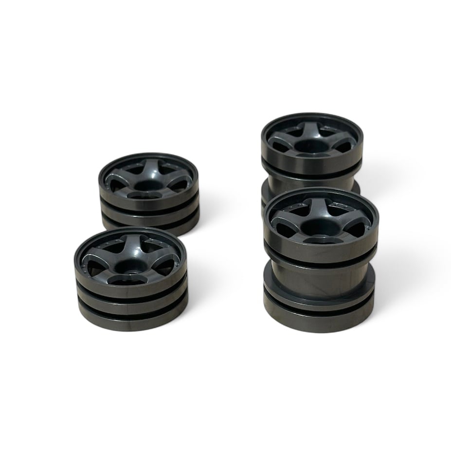 ソ*ン様 大赤字オークション 1/10 グラスホッパー カスタム フルセット 完 RC ART グラスホッパー用ホイールセット SP1 ガンメタ [WP-0205] | BLO