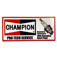 CHAMPION PLUG ステッカー