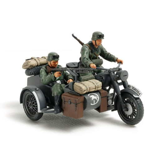 タミヤ 1/48 ドイツ軍用サイドカー | BLOCKHEAD MOTORS