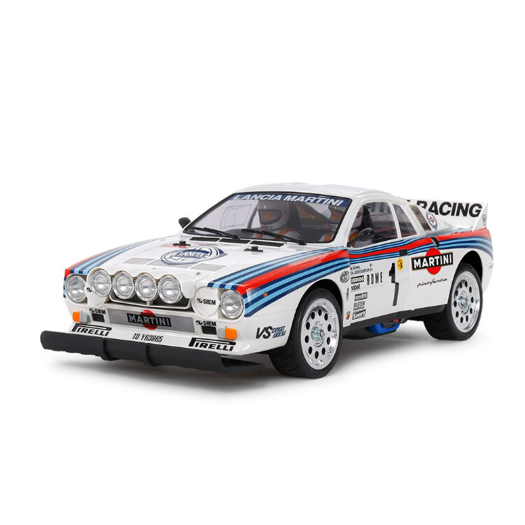 タミヤ 1/10RC ランチア 037 ラリー（TA02-Sシャーシ）組み立てキット