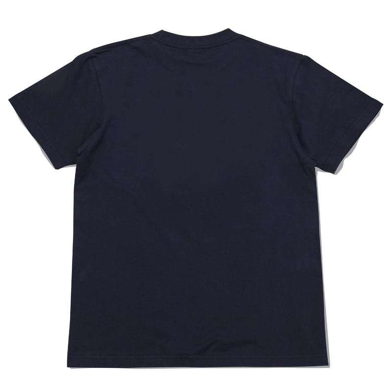 カレッジTシャツ（ネイビー／ホワイト） | BLOCKHEAD MOTORS