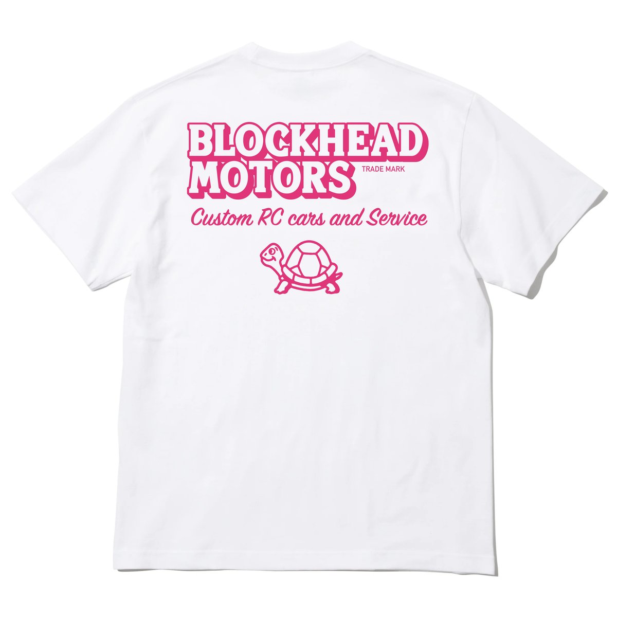 BLOCKHEAD MOTORSスタンダードTシャツ／ピンク | BLOCKHEAD MOTORS