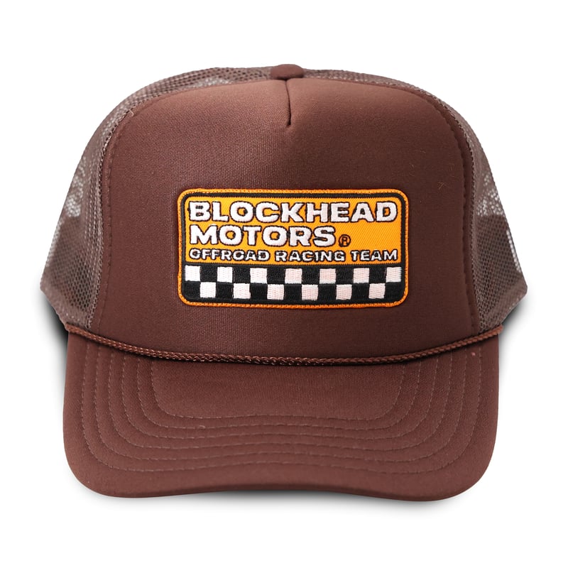 BHMメッシュキャップチェッカー | BLOCKHEAD MOTORS