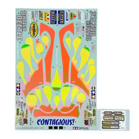 【2台セット】タミヤ　イグレス　純正アフターパーツ　ボディセット　ステッカー SP.1731 1/10RC MOTUL AUTECH Z スペアボディセット: RCモデル