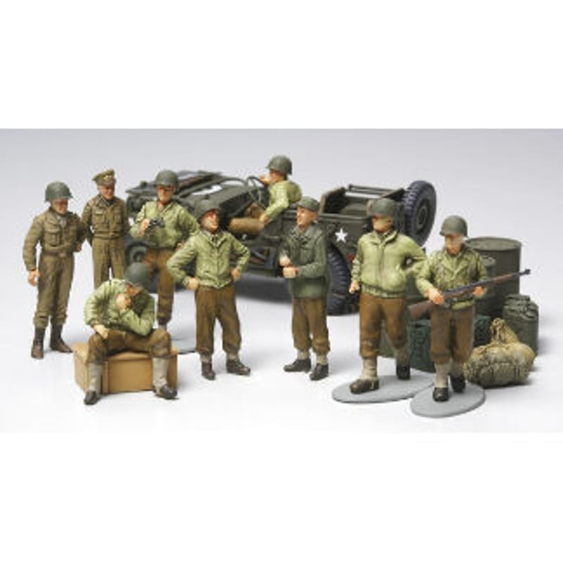 (未使用･未開封品)　タミヤ 1/48 アメリカ歩兵休息&P-47Dセット sdt40b8 タミヤ 1/48 WWII アメリカ歩兵 前線休息セット | BLOCKHEAD MOTORS