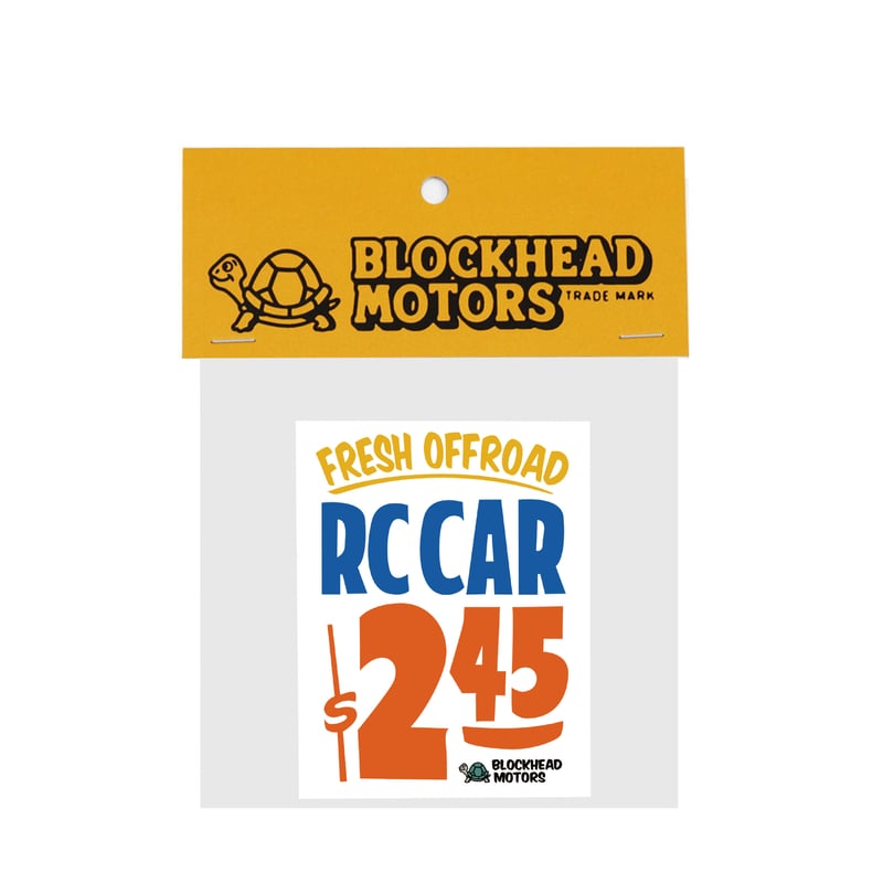 FRESH RCステッカー | BLOCKHEAD MOTORS