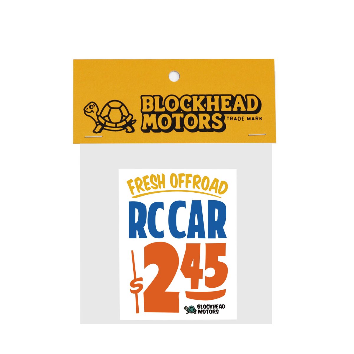 FRESH RCステッカー | BLOCKHEAD MOTORS