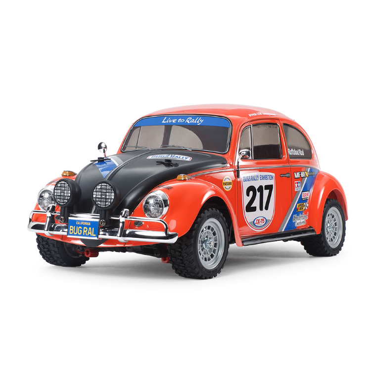 タミヤ 1/10RC フォルクスワーゲンビートル　(プロポセット) タミヤ 1/10RC フォルクスワーゲン ビートル ラリー（MF-01Xシャーシ