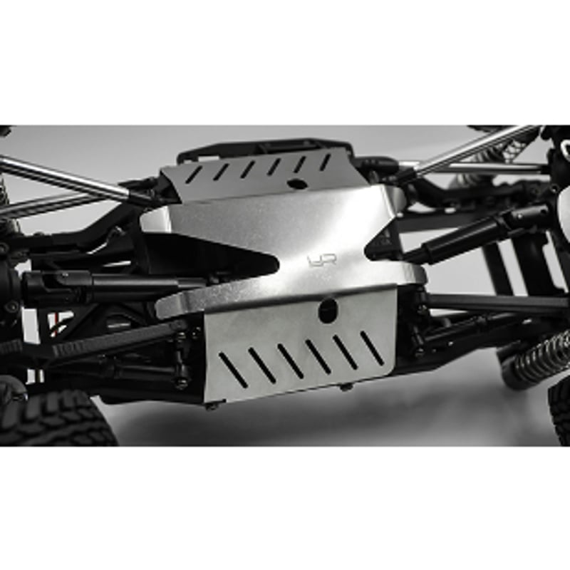 YEAH RACING ステンレススチール スキッドプレート タミヤCC-02用 TACC-