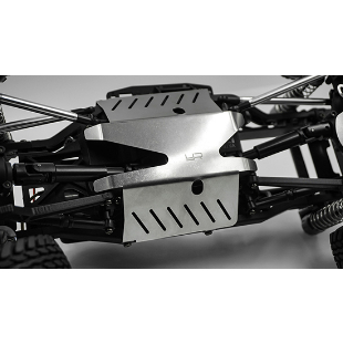 YEAH RACING ステンレススチール スキッドプレート タミヤCC-02用 TACC-