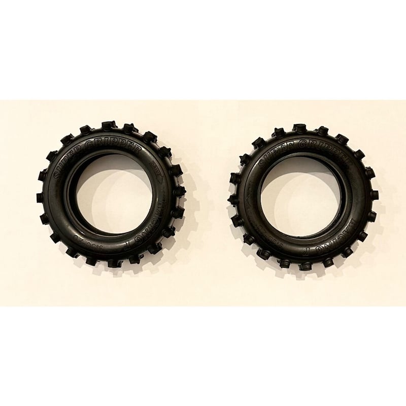 タミヤ　当時物　レア　訳ありフロントタイヤセット　ホットショット タミヤ 当時物 レア 訳ありフロントタイヤセット ホットショット