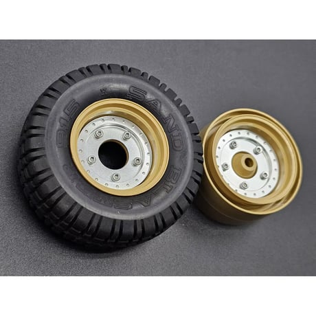 RC Channel WB57073 バギーチャンプ ビードロックアルミホイールカバー