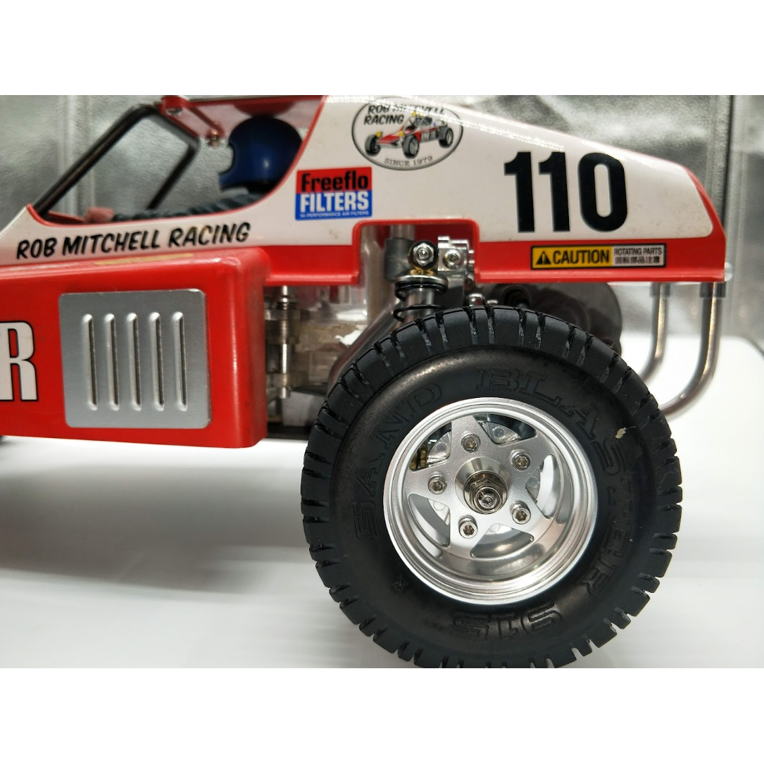 RC Channel WA55200 バギーチャンプ シルバーアルミホイールセット