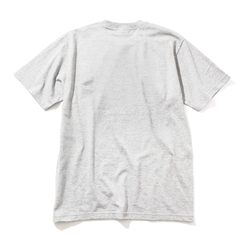 パクヨンハ チャリティ Tシャツ (グレー: L) カレッジTシャツ（グレー／ホワイト） | BLOCKHEAD MOTORS